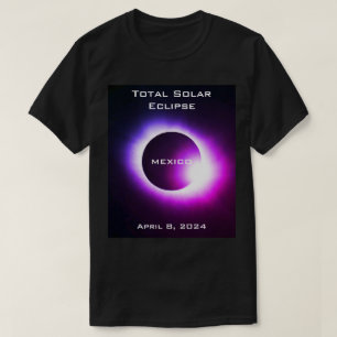 MEXICO Totale zonsverduistering 8 april 2024 T-shirt