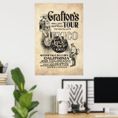  Mexico Tour Ad vanaf 1899 Poster (Thuiskantoor)