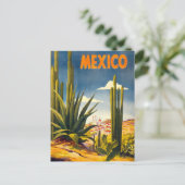  Mexico Travel Briefkaart (Staand voorkant)