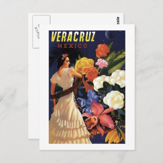 Mexico Travel Briefkaart (Voorkant / Achterkant)