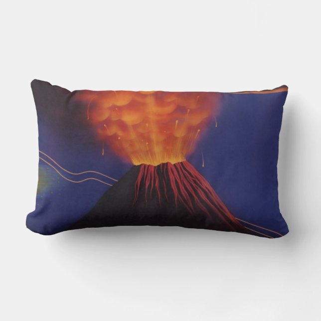  Mexico Travel Paricutin Volcano Kussen (Voorkant)