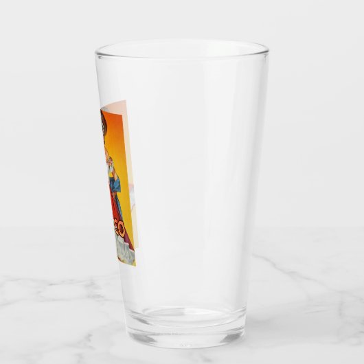 Mexico Travel Pint Drink glas (Links)