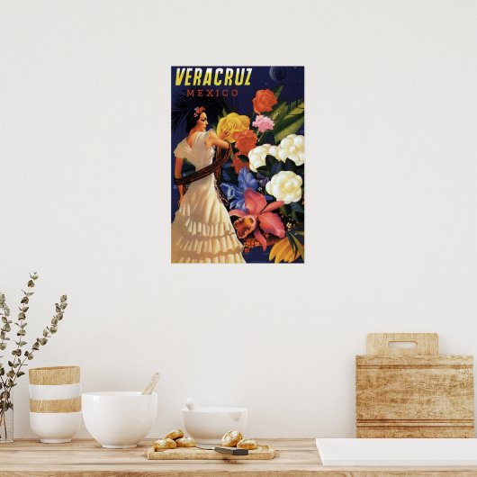  Mexico Travel Poster (Keuken)