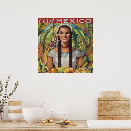  Mexico Travel Poster (Keuken)