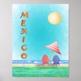 Mexico Travel Poster