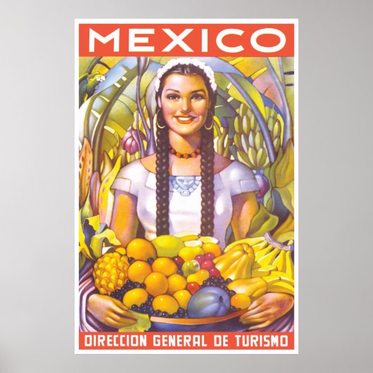 Mexico Travel Poster 2 (Voorkant)
