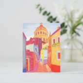 Mexico Travel Poster Briefkaart (Staand voorkant)