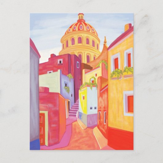 Mexico Travel Poster Briefkaart (Voorkant)