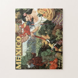  Mexico Travel Poster Legpuzzel