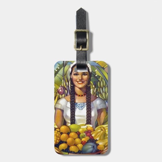  Mexico Travel Tourism Advertisation Bagagelabel (Voorkant verticaal)