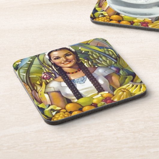  Mexico Travel Tourism Advertisation Bier Onderzetter (Linkerzijde)