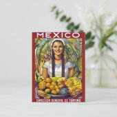  Mexico Travel Tourism Advertisation Briefkaart (Staand voorkant)