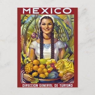 Mexico Travel Tourism Advertisation Briefkaart