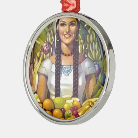  Mexico Travel Tourism Advertisation Metalen Ornament (Links)