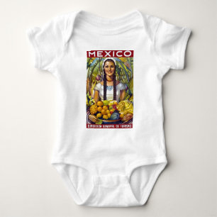  Mexico Travel Tourism Advertisation Romper