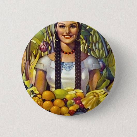  Mexico Travel Tourism Advertisation Ronde Button 5,7 Cm (Voorkant)