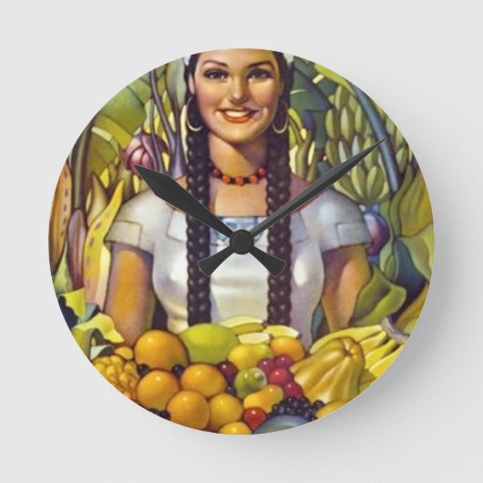  Mexico Travel Tourism Advertisation Ronde Klok (Voorkant)