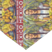 Mexico Travel Tourism Advertisation Tafelkleed (Gekanteld)