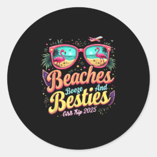 Mexico Trip Stranden Booze Besties Meisjes Trip Be Ronde Sticker