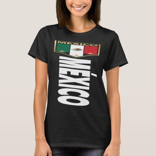  Mexico Trots Mexicaans Fútbol T-shirt (Voorkant)
