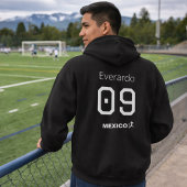 Mexico Uitshirt Stijl Custom Rugnummer Print Hoodie