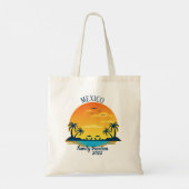 Mexico Vacation 2021 Travel Trip Group Matching Tote Bag (Achterkant)
