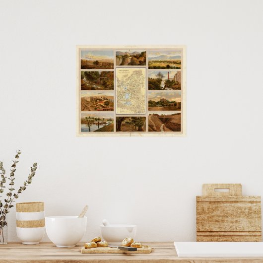 Mexico Valley Poster (Keuken)