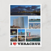 Mexico - Veracruz - I Love - Briefkaart (Voorkant)