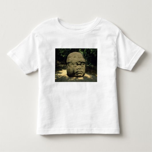 Mexico, Villahermosa, reuzenkop Olmec, La Venta Kinder Shirts (Voorkant)