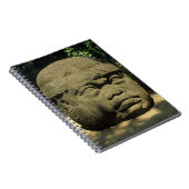 Mexico, Villahermosa, reuzenkop Olmec, La Venta Notitieboek (Rechterzijde)