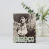 Mexico vintage-briefkaart briefkaart (Staand voorkant)