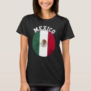 Mexico Vintage Mexicaanse Vlag Mexicaanse Trots Me T-shirt