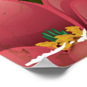 Mexico Vintage-poster. Poster (Hoek)