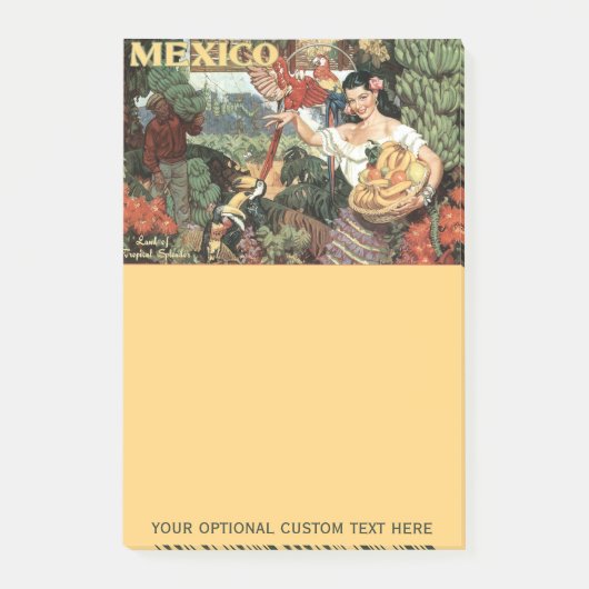 Mexico vintage Reisbriefjes Post-It Post-it® Notes (Voorkant)