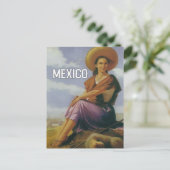 Mexico vintage Travel briefkaart (Staand voorkant)