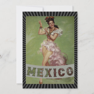 Mexico Vintage Travel Briefkaart