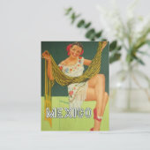 Mexico vintage Travel briefkaart (Staand voorkant)