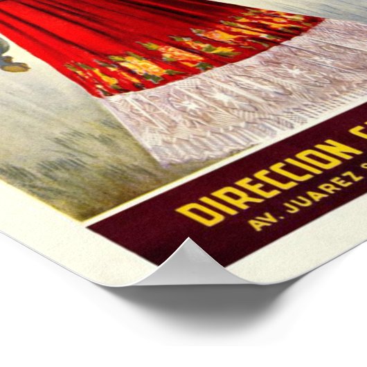 Mexico Vintage Travel Poster (Hoek)