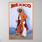 México ~ Vintage Travel Poster (Voorkant)
