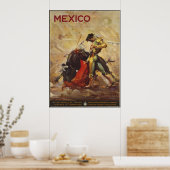 Mexico Vintage Travel Poster en Retro Prints (Keuken)