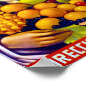 Mexico Vintage Travel Poster teruggezet (Hoek)