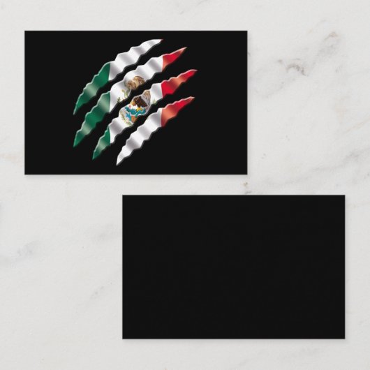Mexico Visitekaartje (Voorkant / Achterkant)