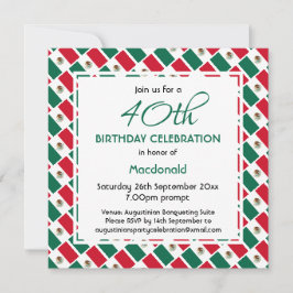 MEXICO VLAG Aangepaste Verjaardag Viering Kaart