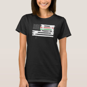 Mexico Vlag & Amerikaanse Vlag T-shirt