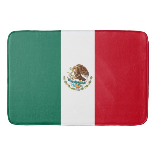 Mexico Vlag, Bandera de Mexicaanse Republiek Badmat (Voorkant)