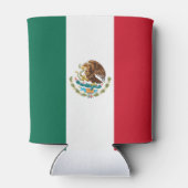 Mexico Vlag, Bandera de Mexicaanse Republiek Blikjeskoeler (Achterkant)