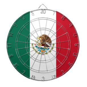 Mexico Vlag, Bandera de Mexicaanse Republiek Dartbord
