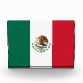 Mexico Vlag, Bandera de Mexicaanse Republiek Fotoblokken (Voorkant)