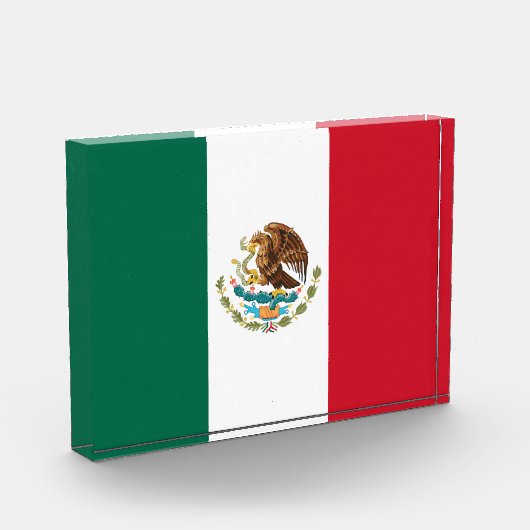 Mexico Vlag, Bandera de Mexicaanse Republiek Fotoblokken (Links)