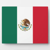 Mexico Vlag, Bandera de Mexicaanse Republiek Fotoplaat (Voorkant)